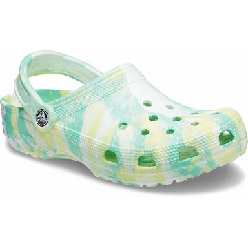 Crocs Klassiska Marbled Clogs Herr Mintgröna | Sverige 0787UZGT